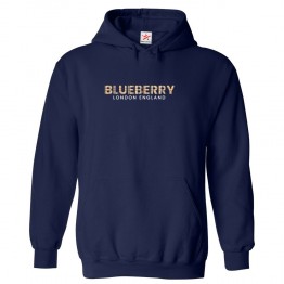 Blueberry London England Classic Unisex Kids and Adults Pullover Hoodie